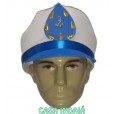 Chapéu de Capitão Simples (Quépe) Aba Azul Escuro