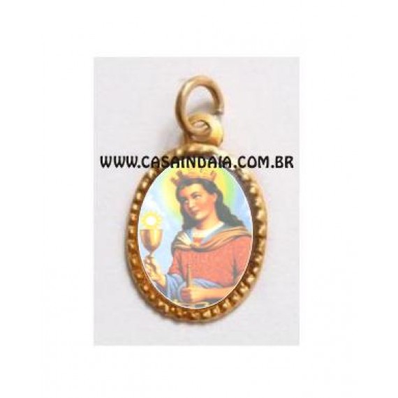 Medalha Santa Bárbara Resinada