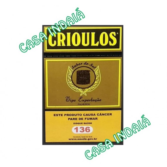 Cigarro de Palha Crioulos